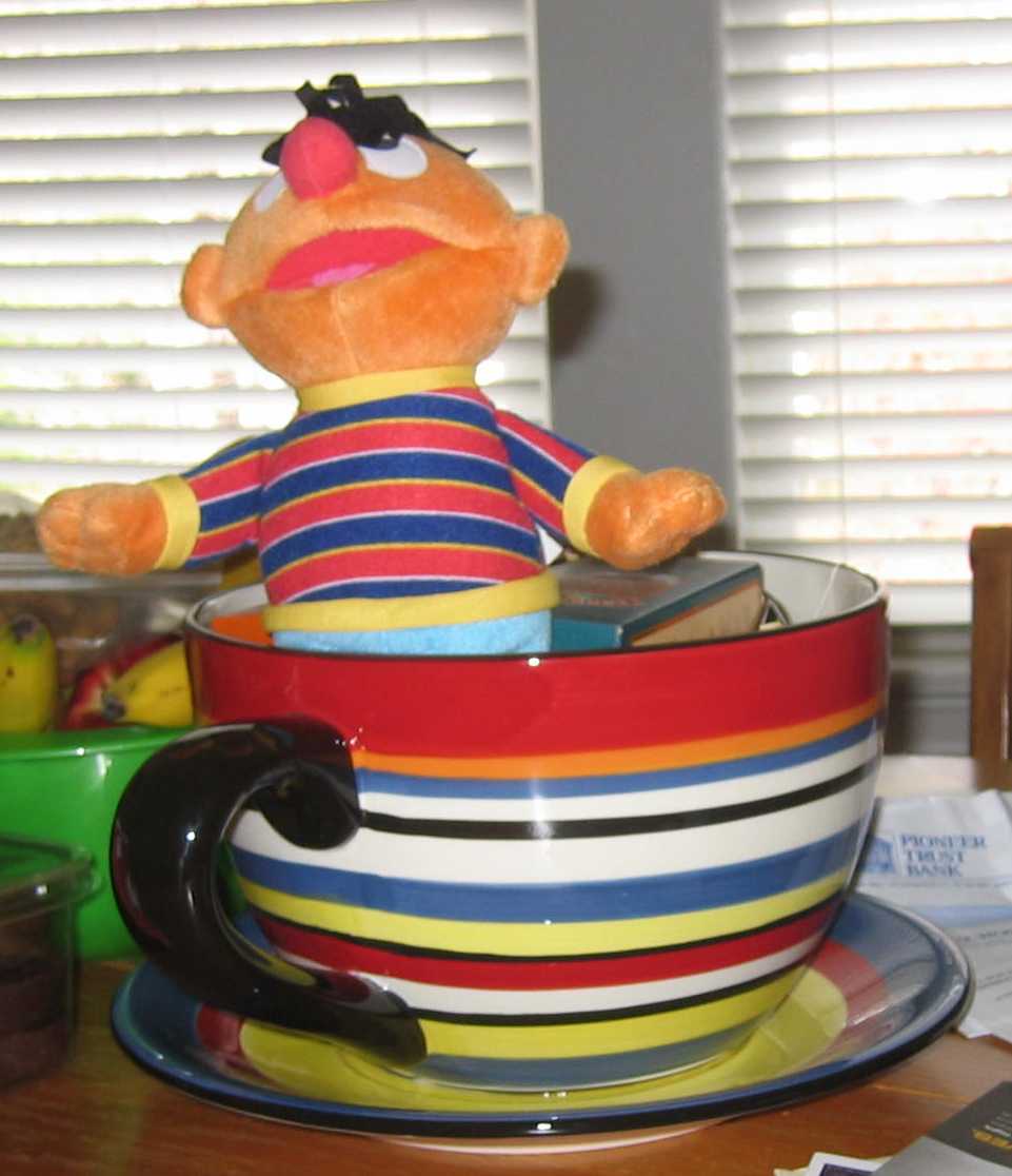 Ernie Tea Cup Ernie Tea Cup