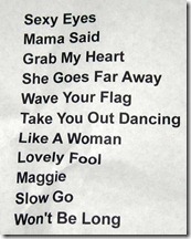 SetList