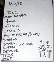 SetList