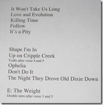 GregMayoBandLevonHelmTributeSetList